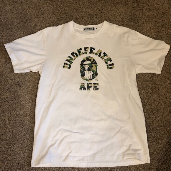 Bape Other - Bathing Ape x Undefeated Shirt